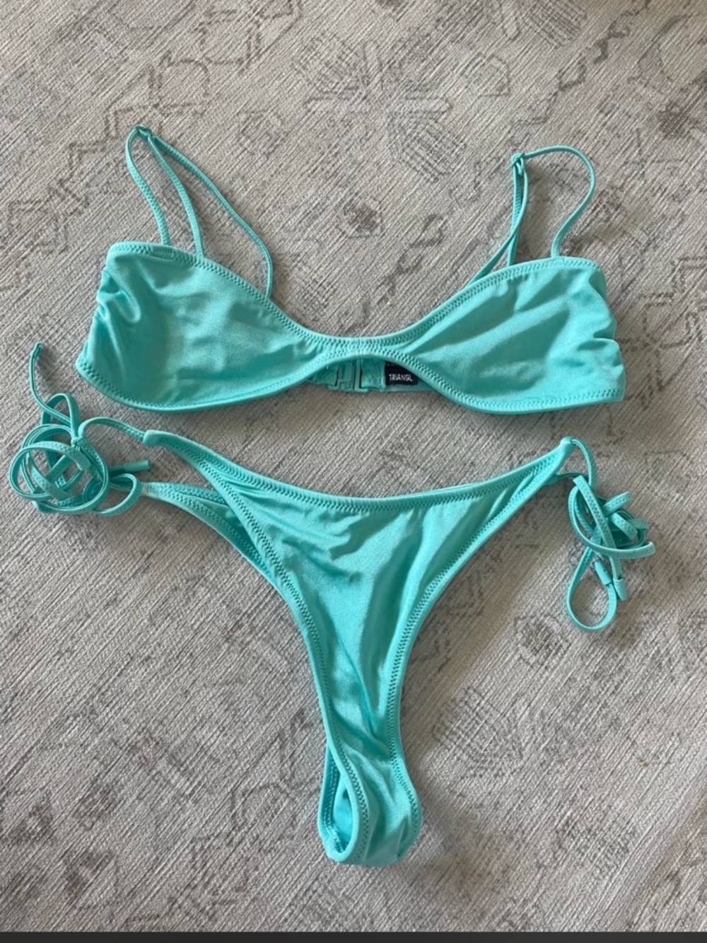 Triangl swim suit bikini set